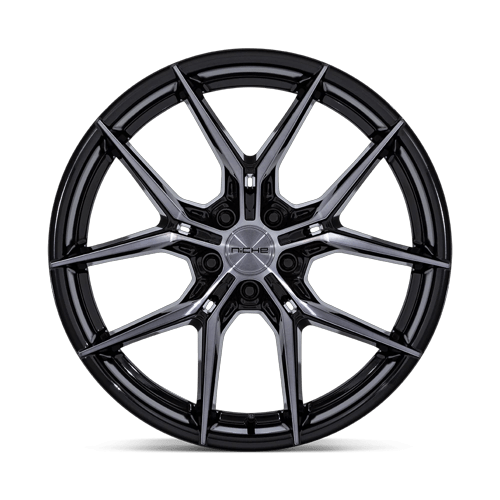 Niche 1PC NC279 PRODIGY 5 – 22X9 – 5X120 – 27 mm – GLOSS BLACK DARK TINTED CLEAR