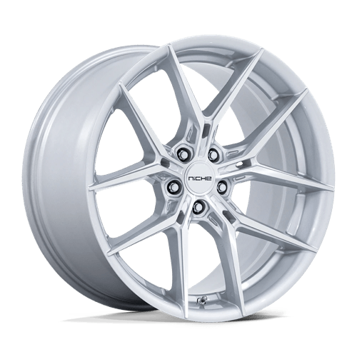 Niche 1PC NC279 PRODIGY 5 – 20X11 – 5X115 – 20 mm – SILVER W/ MACHINED FACE