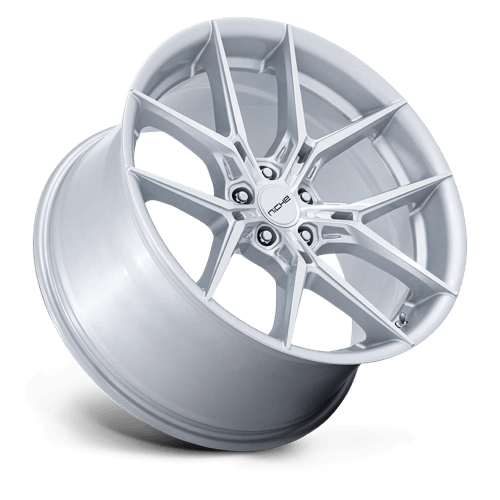 Niche 1PC NC279 PRODIGY 5 – 18X8.5 – 5X120 – 35 mm – SILVER W/ MACHINED FACE