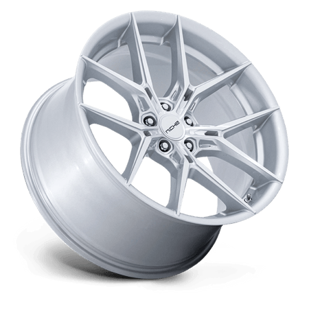Niche 1PC NC279 PRODIGY 5 – 18X8.5 – 5X120 – 35 mm – SILVER W/ MACHINED FACE