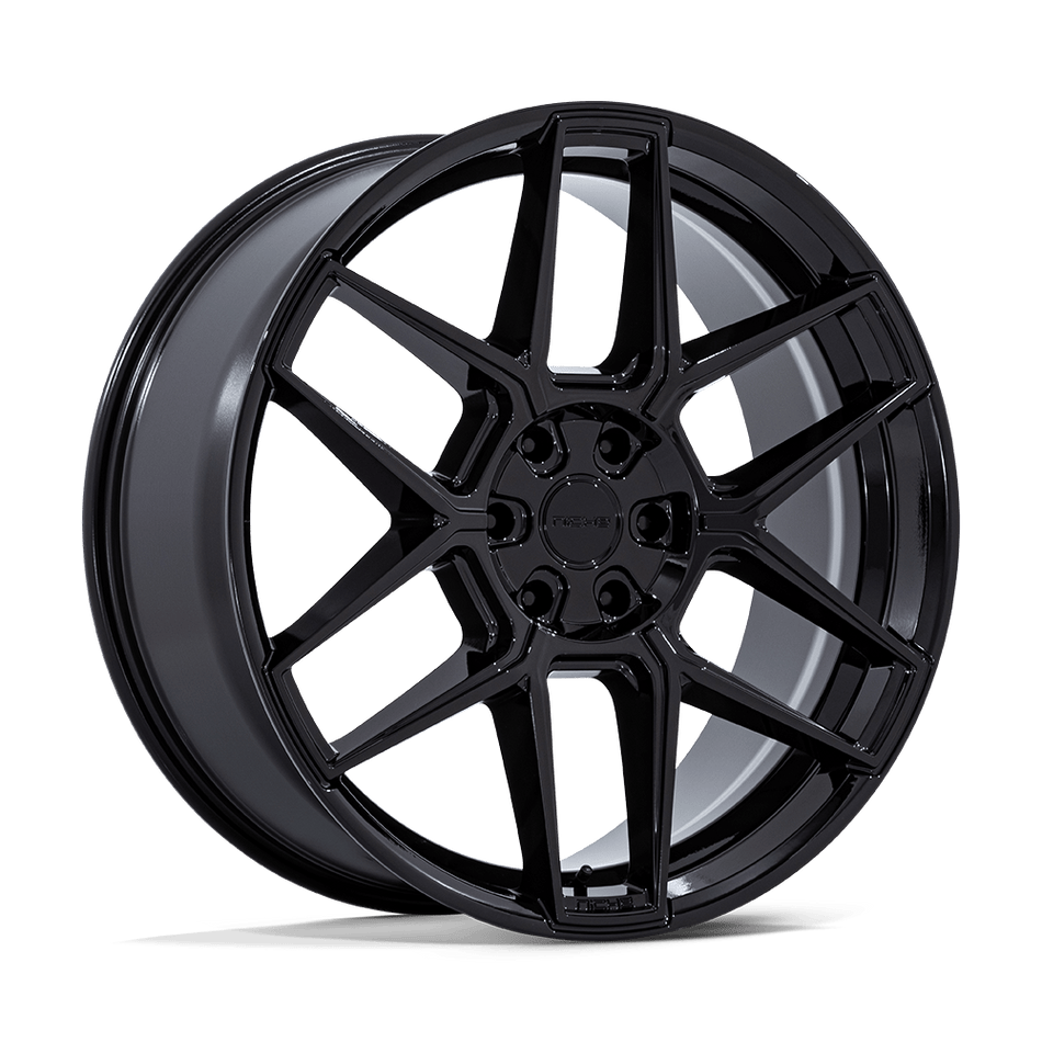 Niche 1PC NC281 RISE – 20X9 – 5X120 – 27 mm – GLOSS BLACK