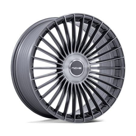 Niche 1PC NC282 SERENE – 22X9 – 5X112/5X120 – 20 mm – GLOSS TITANIUM BRUSHED