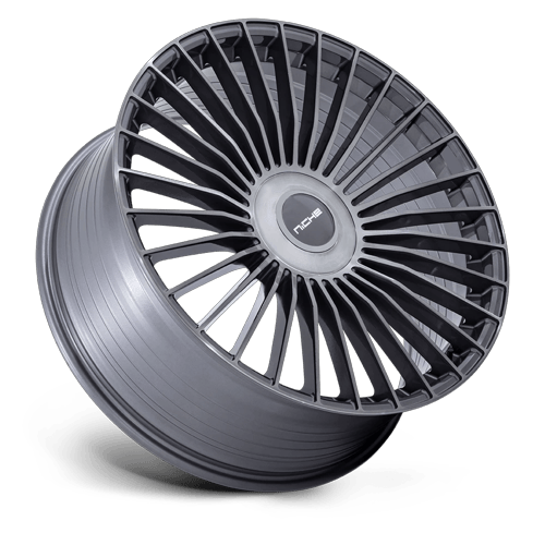 Niche 1PC NC282 SERENE – 22X9 – 5X112/5X120 – 20 mm – GLOSS TITANIUM BRUSHED