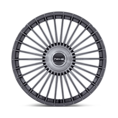 Niche 1PC NC282 SERENE – 22X9 – 5X112/5X120 – 20 mm – GLOSS TITANIUM BRUSHED