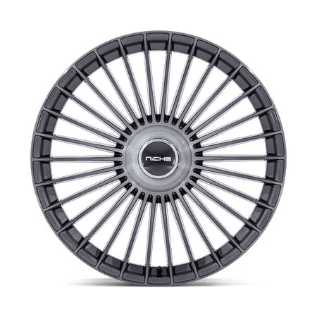Niche 1PC NC282 SERENE – 22X9 – 5X112/5X120 – 20 mm – GLOSS TITANIUM BRUSHED