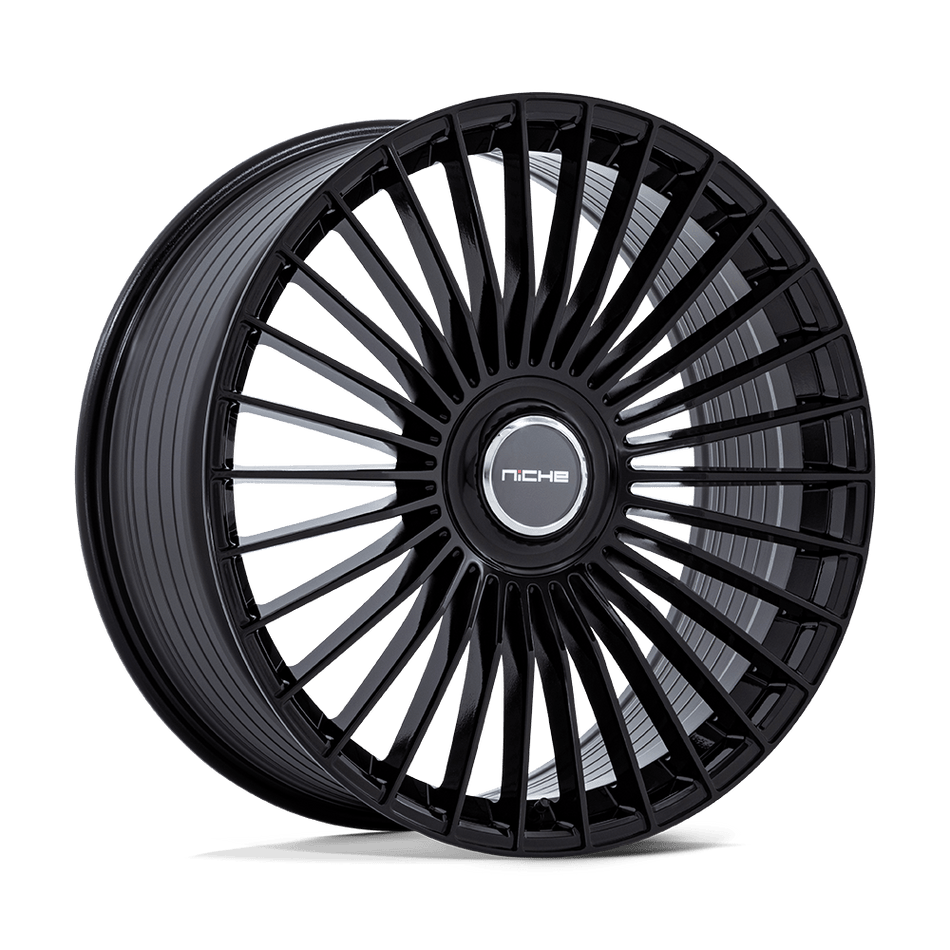 Niche 1PC NC282 SERENE – 22X9 – 5X112/5X120 – 20 mm – GLOSS BLACK