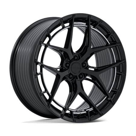 Niche 1PC NC286 RIVIERA – 20X10.5 – 5X114.3 – 40 mm – GLOSS BLACK