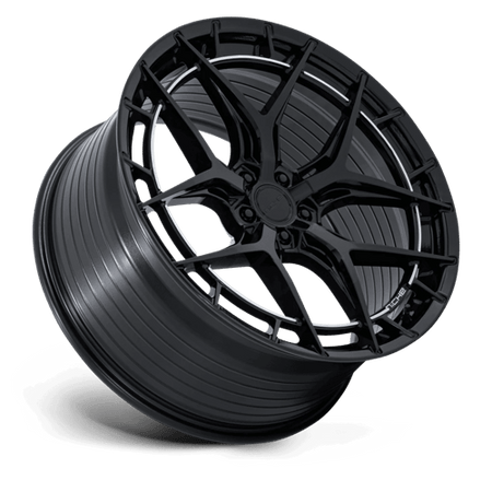 Niche 1PC NC286 RIVIERA – 20X9.5 – 5X114.3 – 35 mm – GLOSS BLACK