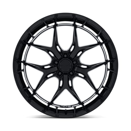 Niche 1PC NC286 RIVIERA – 22X9 – 5X120 – 27 mm – GLOSS BLACK
