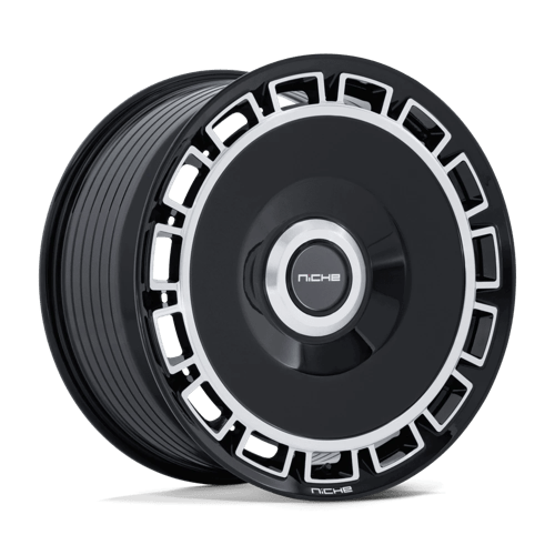 Niche 1PC NC287 VENICE – 24X10 – BLANK – 20 mm – GLOSS BLACK W/ MACHINED FACE