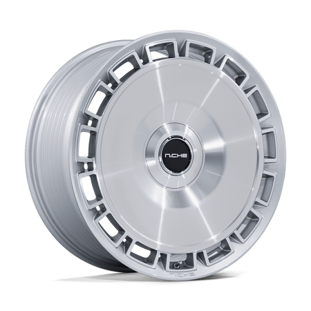 Niche 1PC NC287 VENICE – 22X10.5 – BLANK – 20 mm – GLOSS SILVER W/ MACHINED FACE