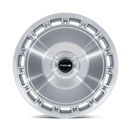 Niche 1PC NC287 VENICE – 22X10 – 5X130 – 20 mm – GLOSS SILVER W/ MACHINED FACE