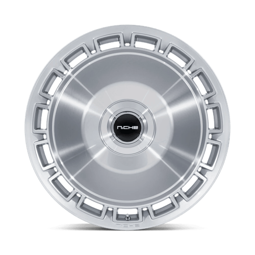 Niche 1PC NC287 VENICE – 20X9 – BLANK – 20 mm – GLOSS SILVER W/ MACHINED FACE