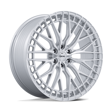 Niche 1PC NC288 GENOA – 22X10 – 6X135 – 30 mm – GLOSS SILVER W/ MACHINED FACE