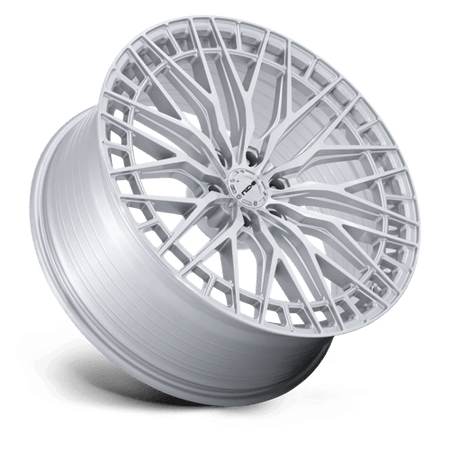 Niche 1PC NC288 GENOA – 24X10 – 6X139.7 – 20 mm – GLOSS SILVER W/ MACHINED FACE