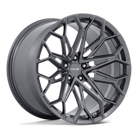 Niche 1PC NC600 MANTA – 20X11.5 – 5X120 – 52 mm – SATIN GUNMETAL
