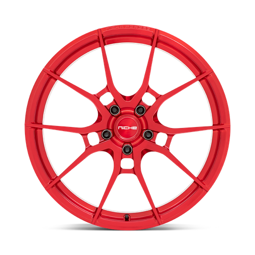 Niche 1PC T113 KANAN – 20X9.5 – 5X120 – 45 mm – BRUSHED CANDY RED