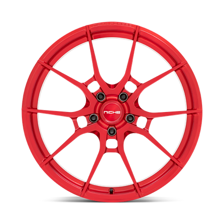 Niche 1PC T113 KANAN – 20X9.5 – 5X120 – 45 mm – BRUSHED CANDY RED