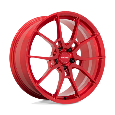 Niche 1PC T113 KANAN – 20X9.5 – 5X120 – 45 mm – BRUSHED CANDY RED