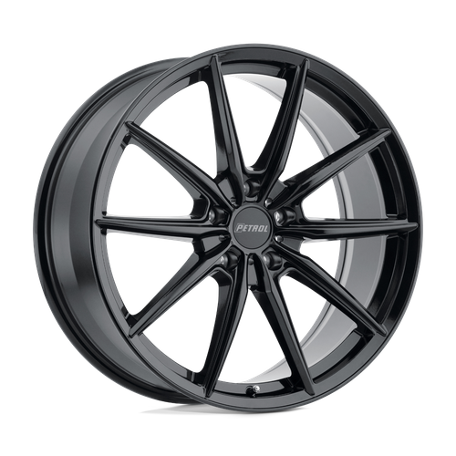 Petrol P4B – 20X8.5 – 5X120 – 34 mm – GLOSS BLACK