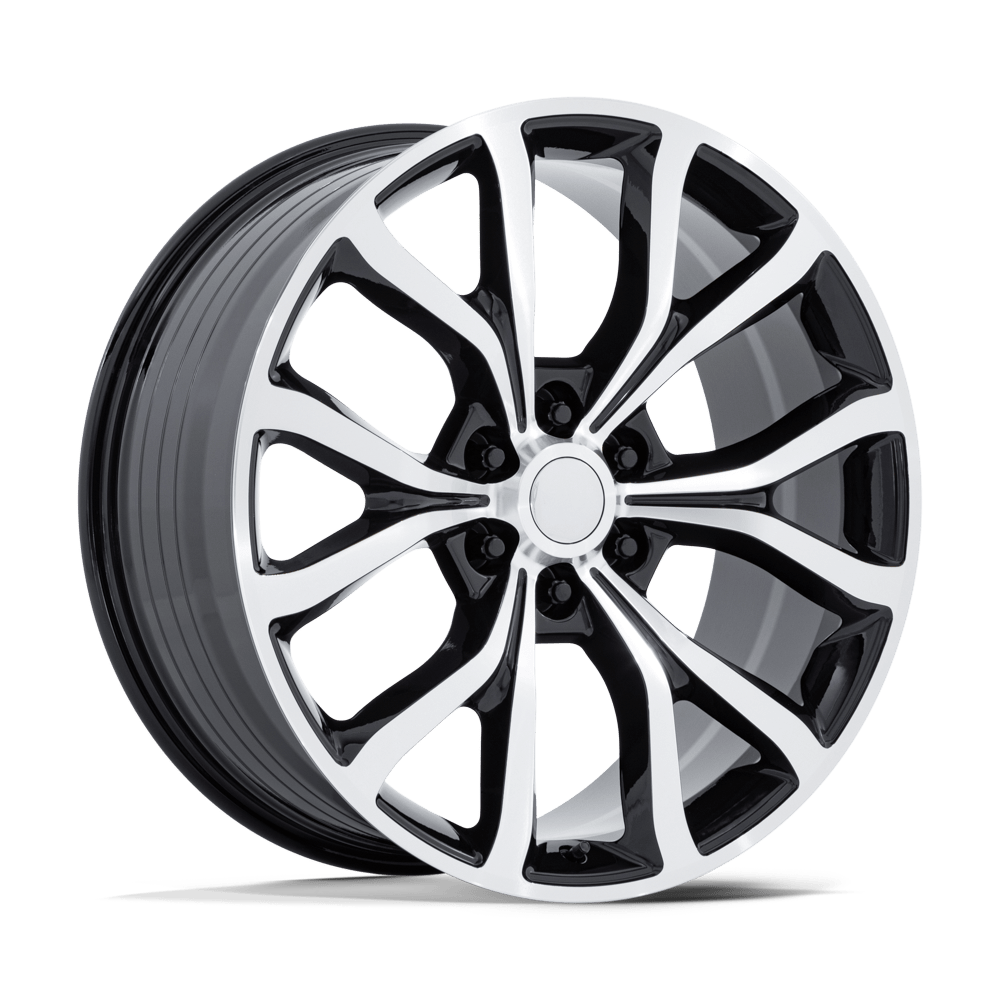 Performance Replicas PR230 – 24X10 – 6X135 – 31 mm – GLOSS BLACK W/ MACHINED FACE