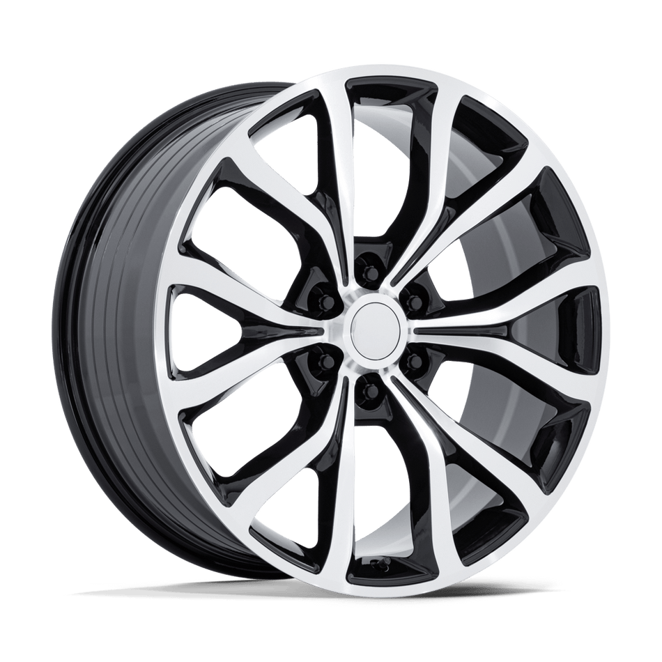 Performance Replicas PR230 – 24X10 – 6X135 – 31 mm – GLOSS BLACK W/ MACHINED FACE