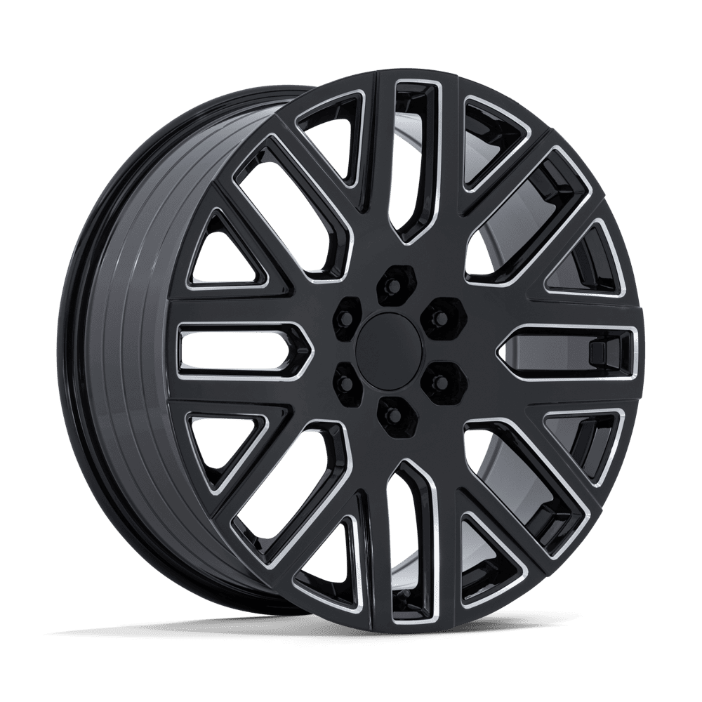 Performance Replicas PR231 – 22X9 – 6X139.7 – 28 mm – GLOSS BLACK MILLED