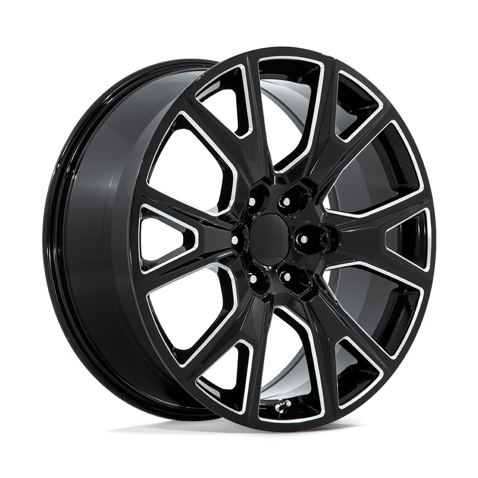 Performance Replicas PR199 – 26X10 – 6X139.7 – 31 mm – GLOSS BLACK MILLED