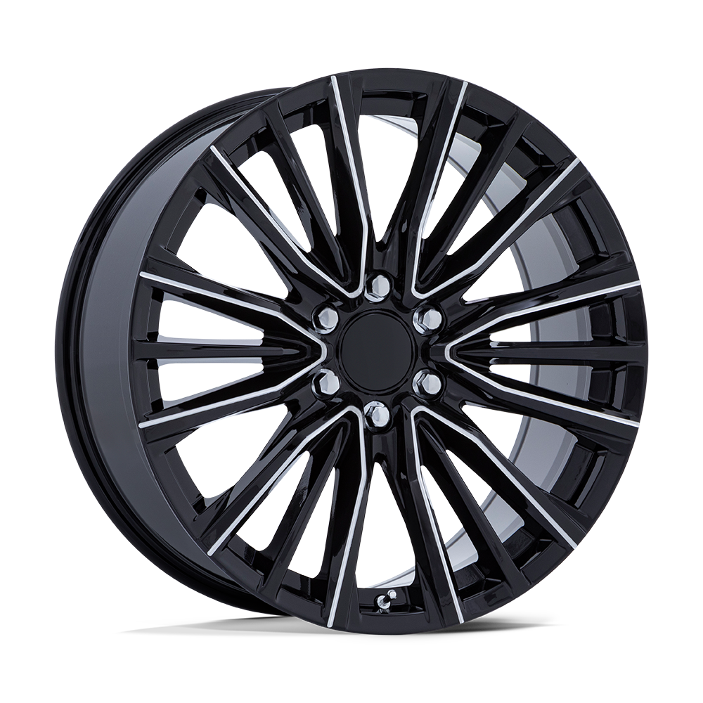 Performance Replicas PR223 – 22X9 – 6X139.7 – 28 mm – GLOSS BLACK MILLED