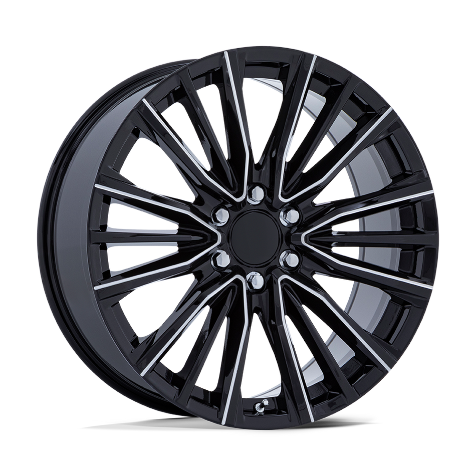 Performance Replicas PR223 – 22X9 – 6X139.7 – 28 mm – GLOSS BLACK MILLED