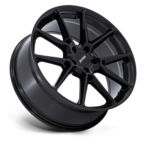 Petrol PE002 P1E – 17X8 – 5X100 – 35 mm – GLOSS BLACK