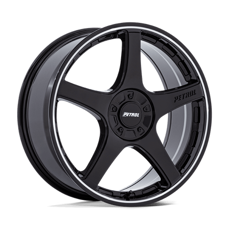 Petrol PE003 P2E – 20X8.5 – BLANK – 35 mm – GLOSS BLACK W/ MACHINED LIP