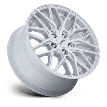Petrol PE004 P3E – 20X8.5 – 5X114.3 – 40 mm – MACHINED BRUSHED GLOSS SILVER