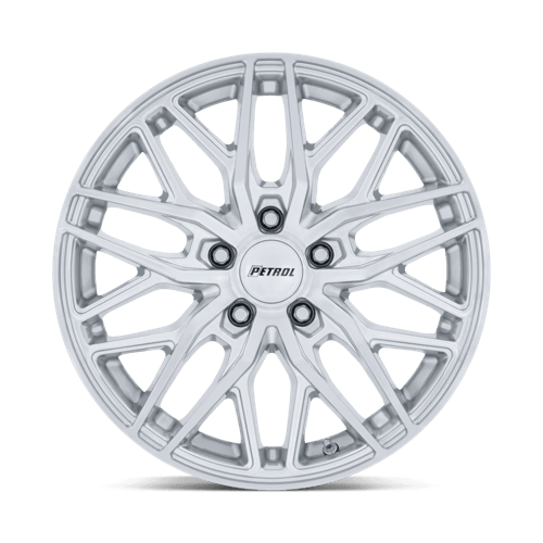 Petrol PE004 P3E – 20X8.5 – 5X114.3 – 40 mm – MACHINED BRUSHED GLOSS SILVER
