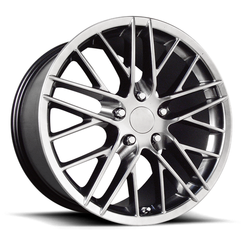 Performance Replicas PR121 – 18X9.5 – 5X120.65 – 56 mm – HYPER SILVER DARK