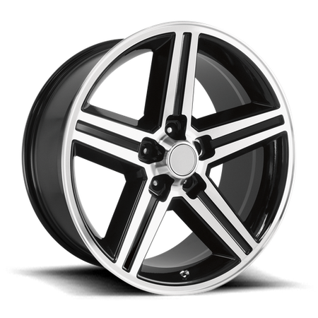 Performance Replicas PR148 – 18X8 – 5X120.65 – 0 mm – GLOSS BLACK MACHINED