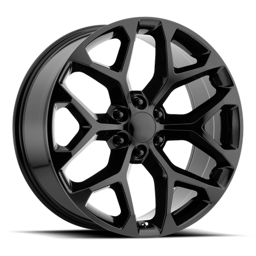Performance Replicas PR176 – 22X9 – 6X139.7 – 24 mm – GLOSS BLACK