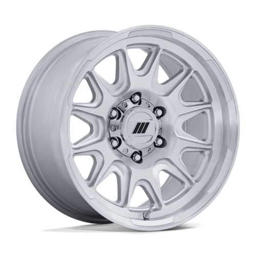Pro Comp Alloys PA200 PULSE – 17X8 – 6X139.7 – 20 mm – GLOSS SILVER W/ MACHINED FACE
