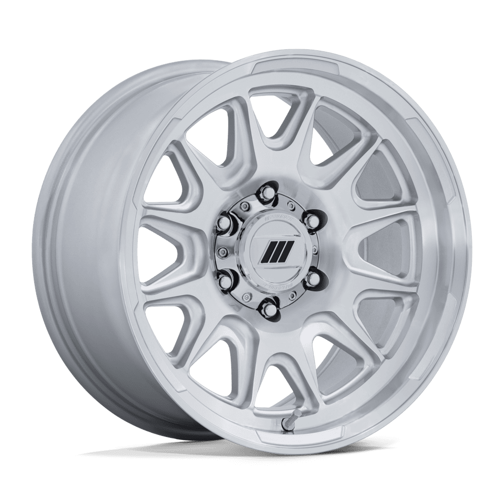 Pro Comp Alloys PA200 PULSE – 17X8 – 6X139.7 – 20 mm – GLOSS SILVER W/ MACHINED FACE