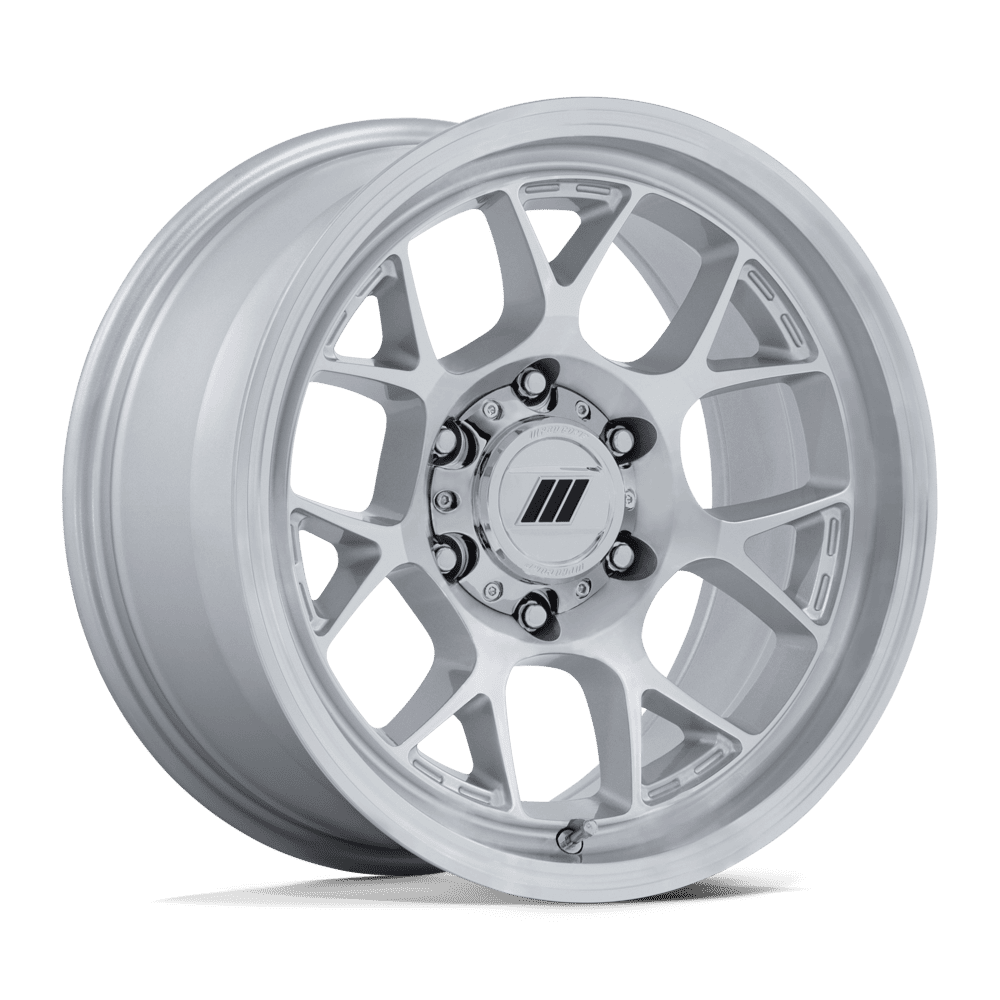 Pro Comp Alloys PA205 WRAITH – 17X8.5 – 6X139.7 – 0 mm – GLOSS SILVER W/ MACHINED FACE