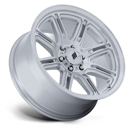 Pro Comp Alloys PA206 SNARE – 20X9 – 5X127 – 0 mm – GLOSS SILVER W/ MACHINED FACE