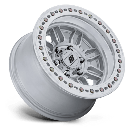 Pro Comp Alloys PA208 EQUALIZER BL – 17X9 – 6X139.7 – -38 mm – GLOSS SILVER W/ MACHINED FACE