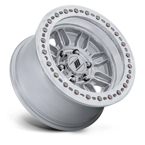 Pro Comp Alloys PA208 EQUALIZER BL – 17X9 – 6X139.7 – -12 mm – GLOSS SILVER W/ MACHINED FACE