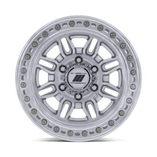 Pro Comp Alloys PA208 EQUALIZER BL – 17X9 – 6X139.7 – -12 mm – GLOSS SILVER W/ MACHINED FACE