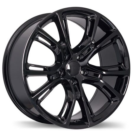 Replika – R148B – 20X10.0 – 5x127 – +50 mm – Noir lustré