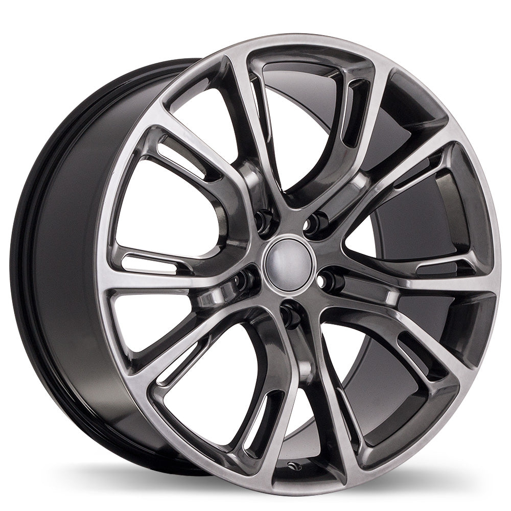 Replika – R148B – 18X8.0 – 5x127 – +34 mm – Hyper argent foncé