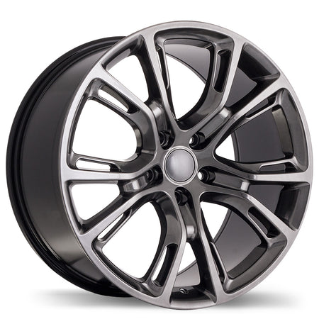 Replika – R148B – 18X8.0 – 5x127 – +34 mm – Hyper argent foncé