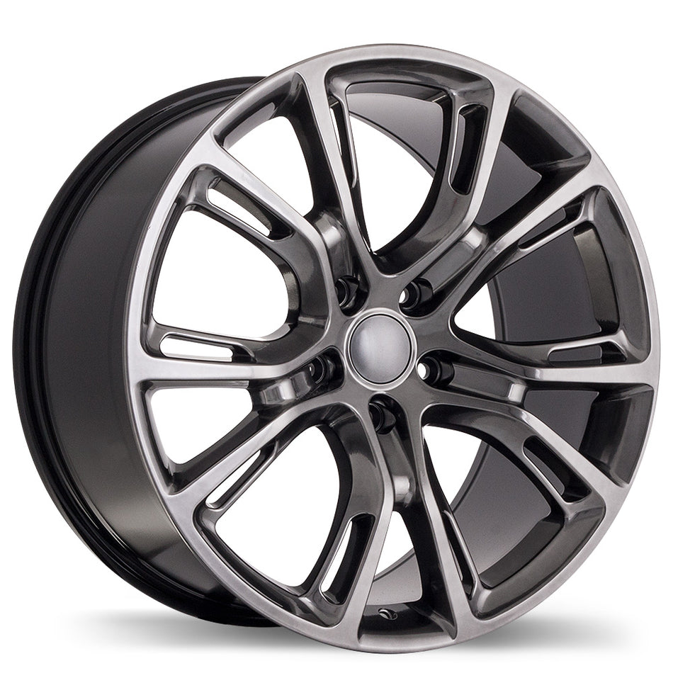 Replika – R148B – 18X8.0 – 5x127 – +34 mm – Hyper argent foncé