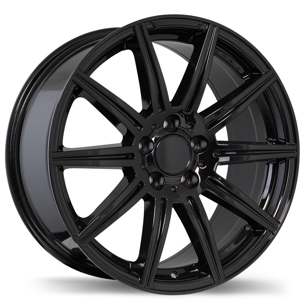 Replika – R157 – 18X8.0 – 5x112 – +32 mm – Noir lustré