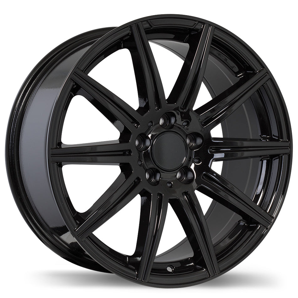 Replika – R157 – 19X8.5 – 5x112 – +45 mm – Noir lustré